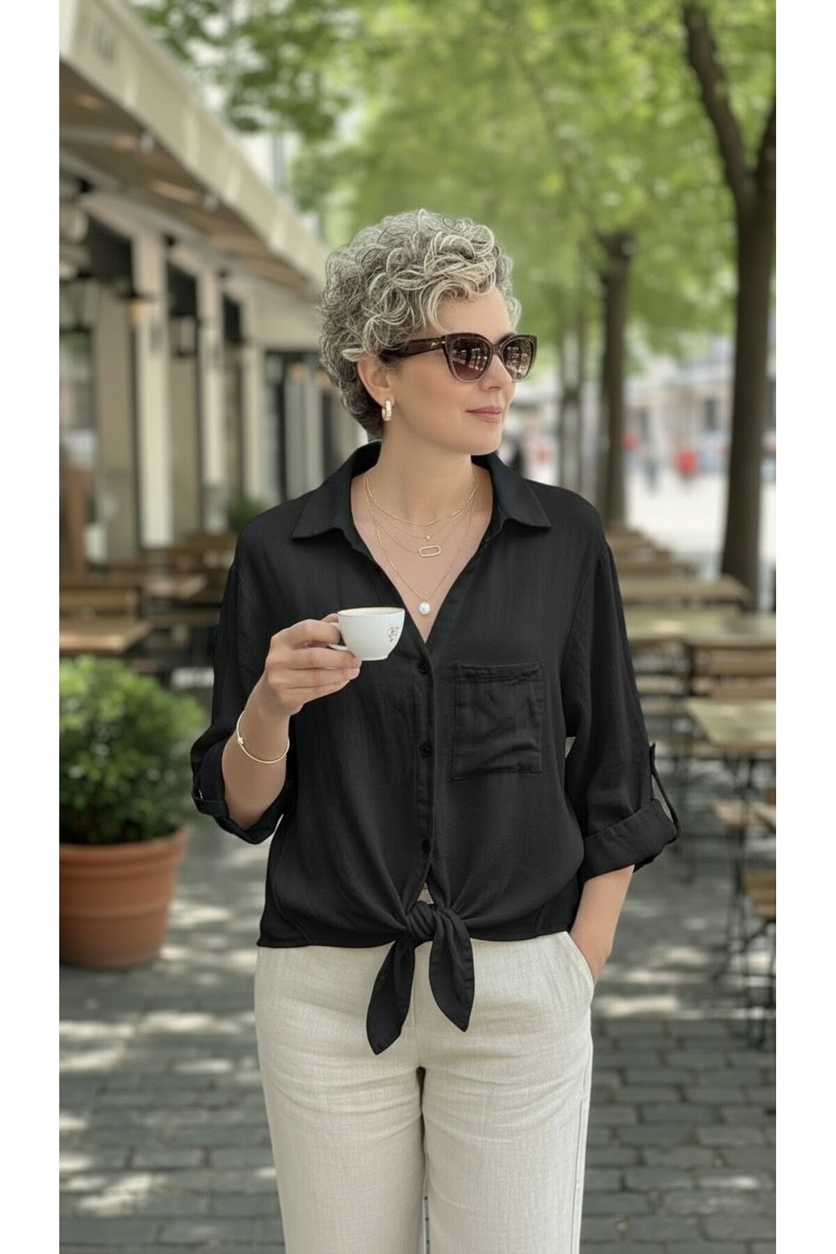 🌸Spring Sale 50% OFF👕Women's Embroidered Floral Retro Shirt