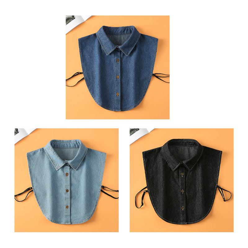 🔥Buy 1 Get 1 Free🔥Detachable Denim Fake Collar for Women