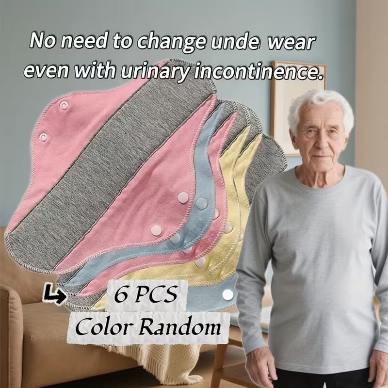 🔥Last Day 49% OFF 👵4pcs Leak-Proof & Waterproof Washable Incontinence Pads with Graphene Aseptic Technology for Elderly Care