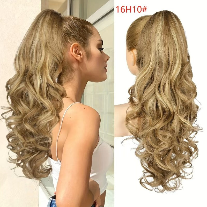 💜Limited time promotion 49%OFF💜Clip-on Wavy Ponytail Extension