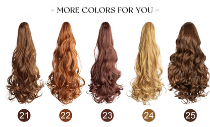 💜Limited time promotion 49%OFF💜Clip-on Wavy Ponytail Extension