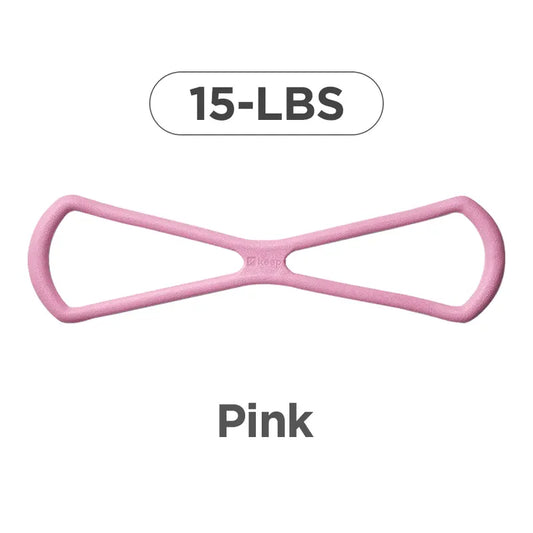 Keep Resistance Bands Figure 8 Exercise Bands for Women 8 Shaped TPE Material for Arms Chest Expander Yoga Gym Fitness Muscle Training Equipment Stretching Gear Latex Free Elastic