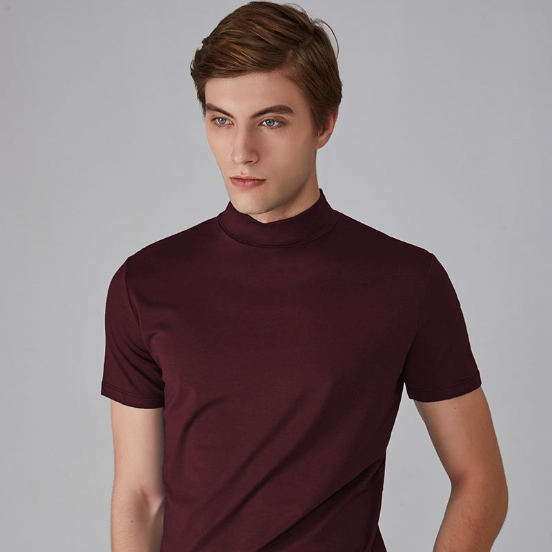 🔈🔈2026 Hot Sale - 50% OFF🎁High Neck Slim Fit T-shirt for Men