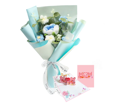 💕Mother's Day Special Sale 50% OFF!💕Handmade Delicate Crochet Flower Bouquet