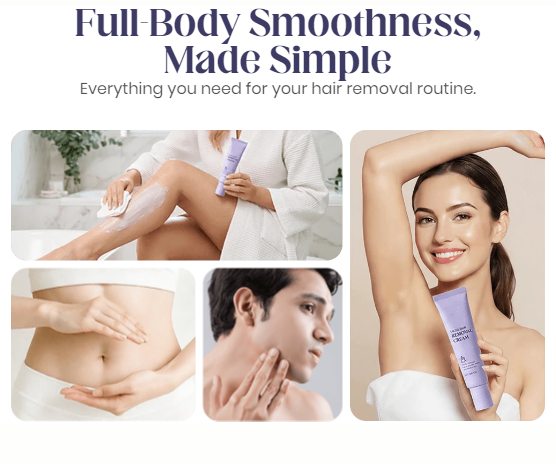 💗Last Day Buy 2 Get 1 Free🔥Gentle & Painless Facial Hair Removal Cream