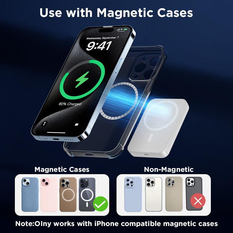 🎁Hot Sale 49% OFF🔋Fast Charge Portable Wireless Magnetic Power Bank