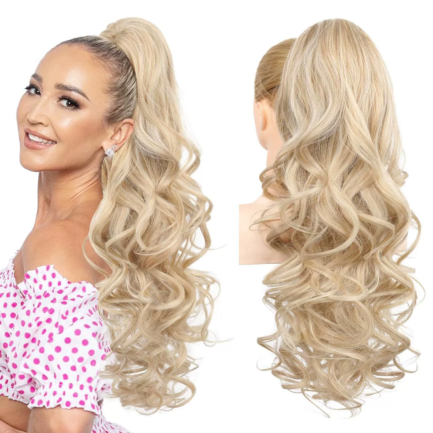 💜Limited time promotion 49%OFF💜Clip-on Wavy Ponytail Extension