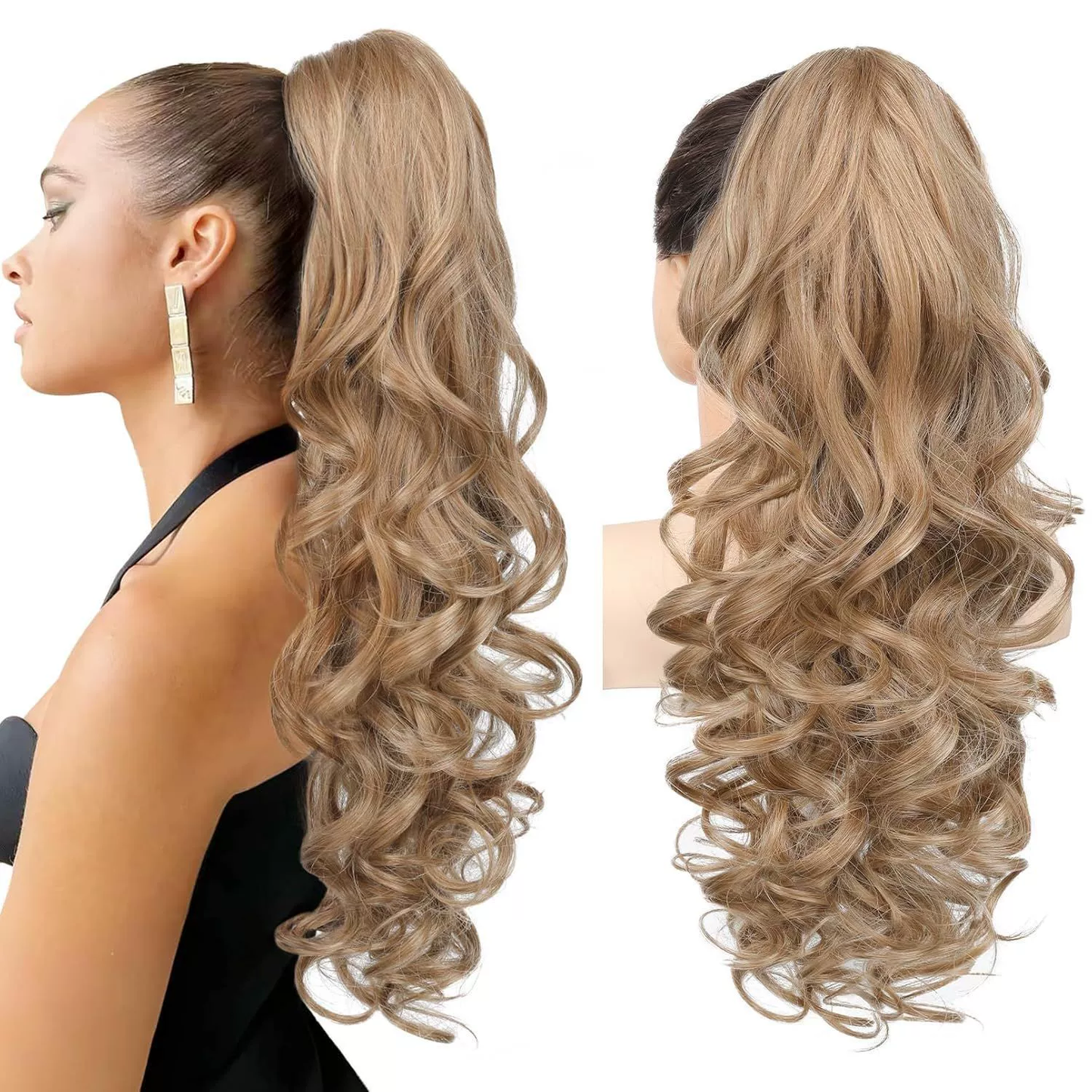 💜Limited time promotion 49%OFF💜Clip-on Wavy Ponytail Extension