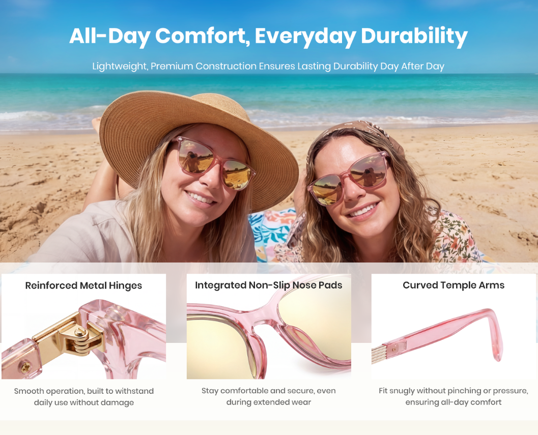 🔥HOT SALE 50% OFF-🌞Women's Oversized Polarized Sunglasses