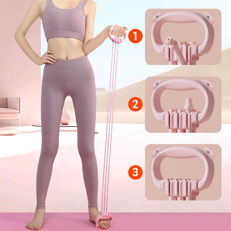 🔥New Hot Selling❤️‍🔥 Adjustable Resistance Band with Handle