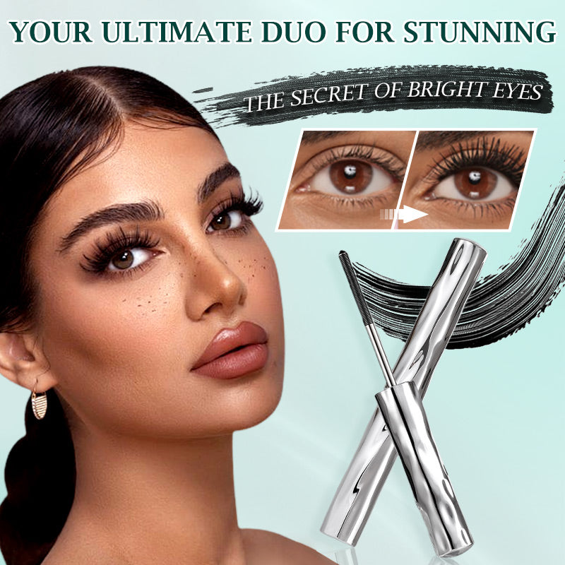 ✨LAST DAY BUY 2 GET 1 FREE!!✨Ultimate Waterproof & Sweatproof Lengthening & Curling Mascara👁️