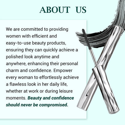 ✨LAST DAY BUY 2 GET 1 FREE!!✨Ultimate Waterproof & Sweatproof Lengthening & Curling Mascara👁️