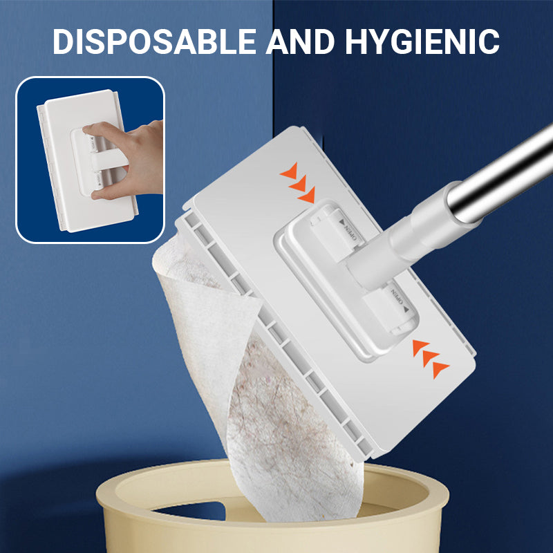 🔥Last Day Sales 70% OFF🔥Disposable Dust Mop with Reusable Cloths