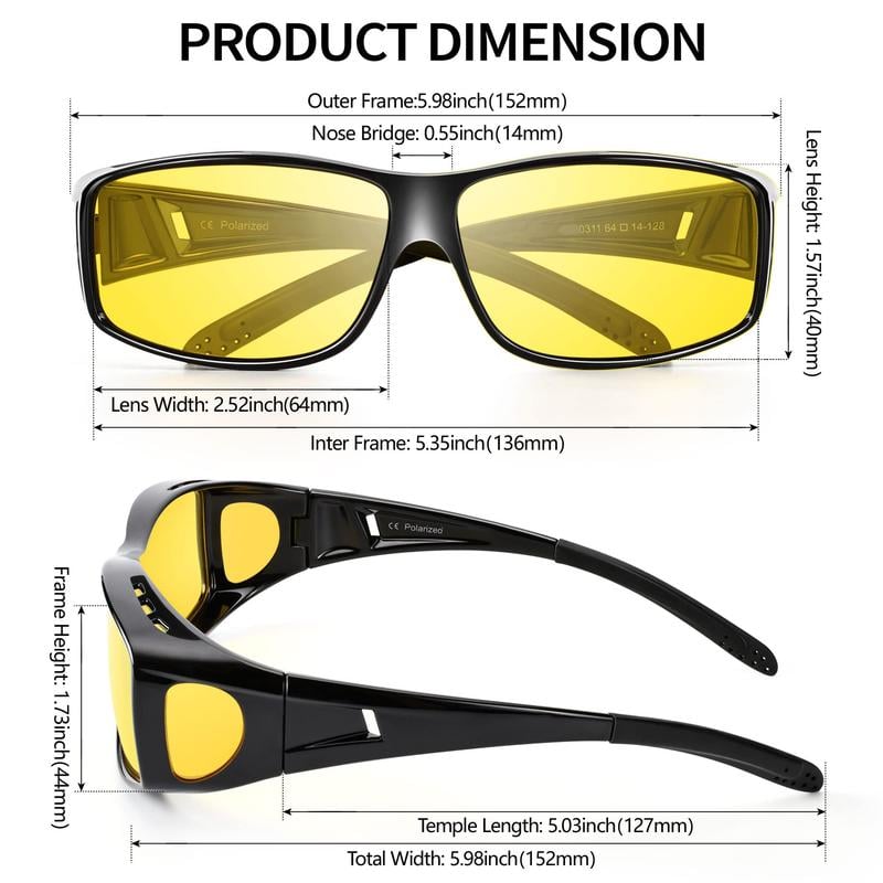 🔥Last Day 50% OFF🔥 Night Vision Driving Glasses for driving, polarized and anti-glare