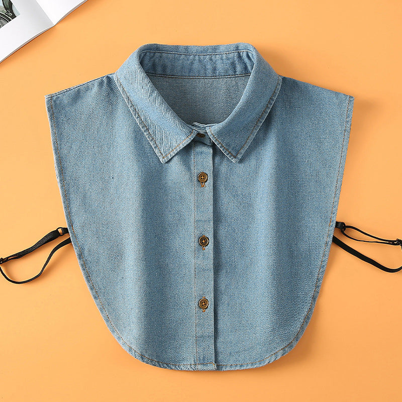 🔥Buy 1 Get 1 Free🔥Detachable Denim Fake Collar for Women