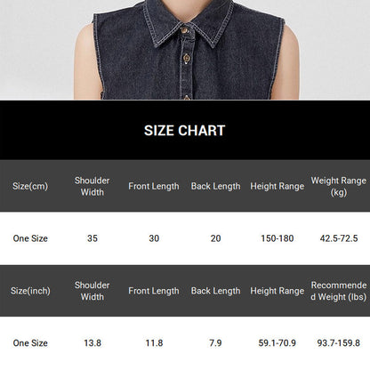 🔥Buy 1 Get 1 Free🔥Detachable Denim Fake Collar for Women