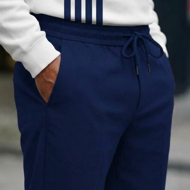 👕50% OFF NOW! 🔥 Men's Graphic Print Pullover & Pants Set 👖