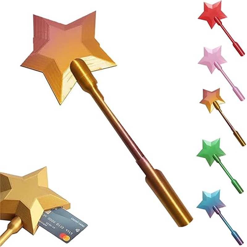 3D Printed Star-Topped Tap-to-Pay Wand