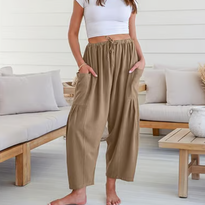 💖LAST DAY 50% OFF💖Women's Solid Color Wide Leg Pants