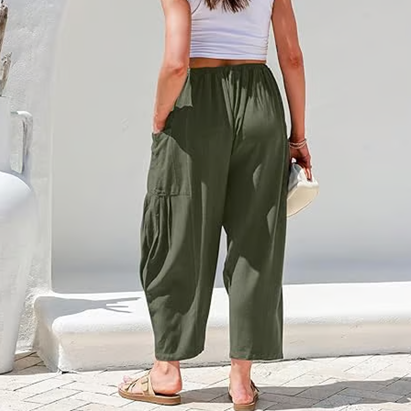 💖LAST DAY 50% OFF💖Women's Solid Color Wide Leg Pants