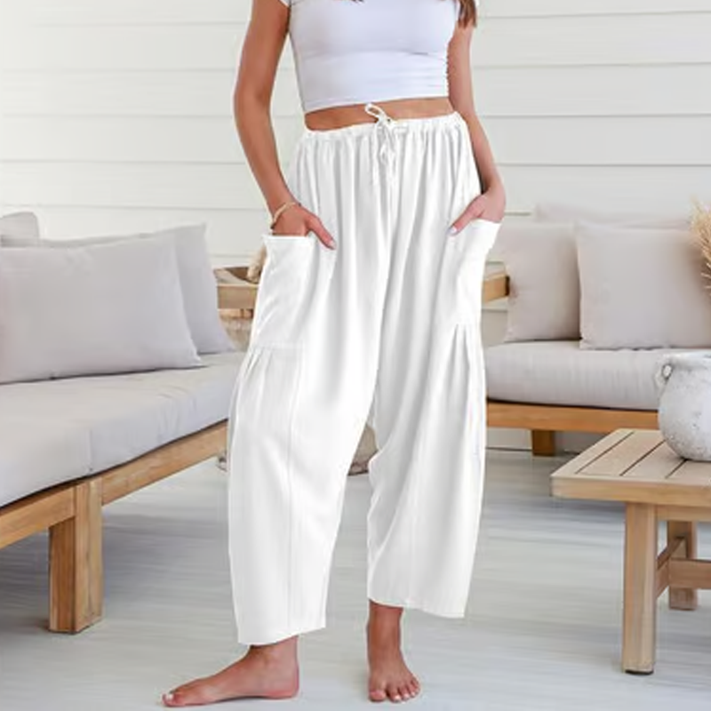 💖LAST DAY 50% OFF💖Women's Solid Color Wide Leg Pants