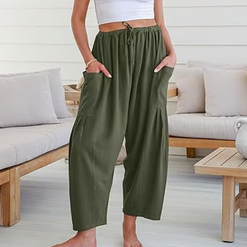 💖LAST DAY 50% OFF💖Women's Solid Color Wide Leg Pants