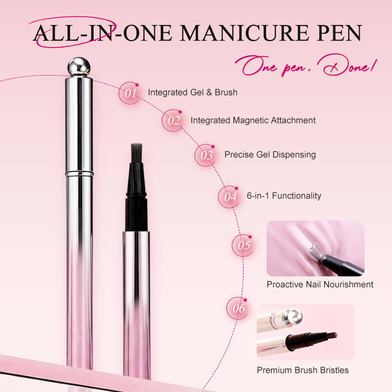 📢Buy 1 Get 1 Free!⏰All-in-One Cat Eye Nail Gel Pen🌸