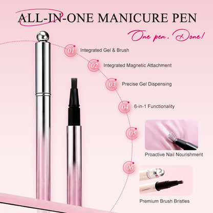 📢Buy 1 Get 1 Free!⏰All-in-One Cat Eye Nail Gel Pen🌸