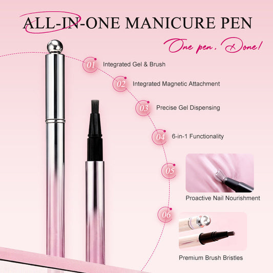📢Buy 1 Get 1 Free!⏰All-in-One Cat Eye Nail Gel Pen🌸