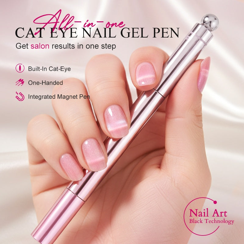 📢Buy 1 Get 1 Free!⏰All-in-One Cat Eye Nail Gel Pen🌸