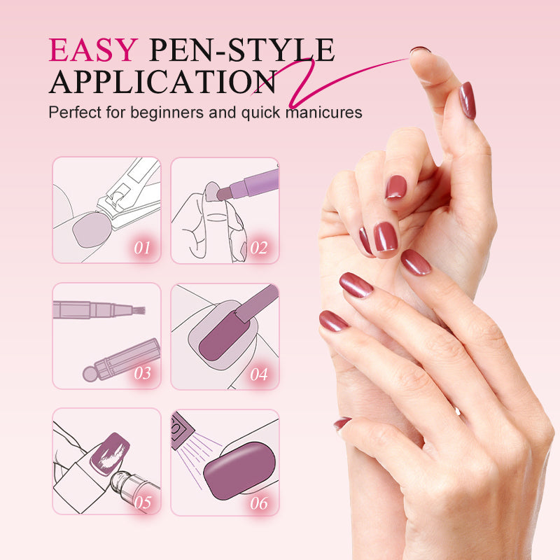 📢Buy 1 Get 1 Free!⏰All-in-One Cat Eye Nail Gel Pen🌸