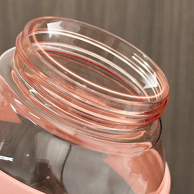 ✨Last Day 60% OFF🔥Stylish Large Capacity Sports Water Bottle with Straw