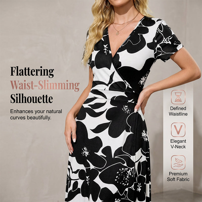 🌺Summer Hot Sale 60% OFF💐Elegant 3D Floral Maxi Dress