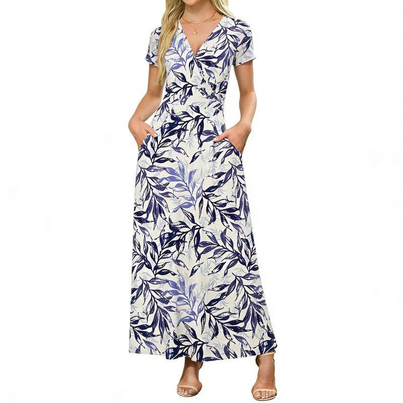🌺Summer Hot Sale 60% OFF💐Elegant 3D Floral Maxi Dress